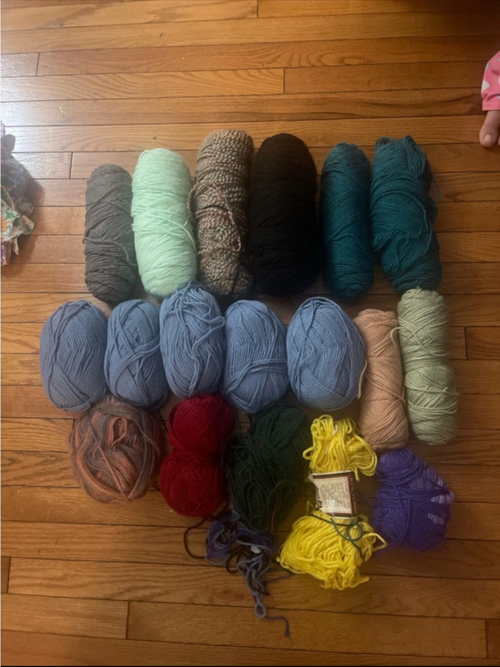 Mixed Color Yarn Assortment — Home Accents